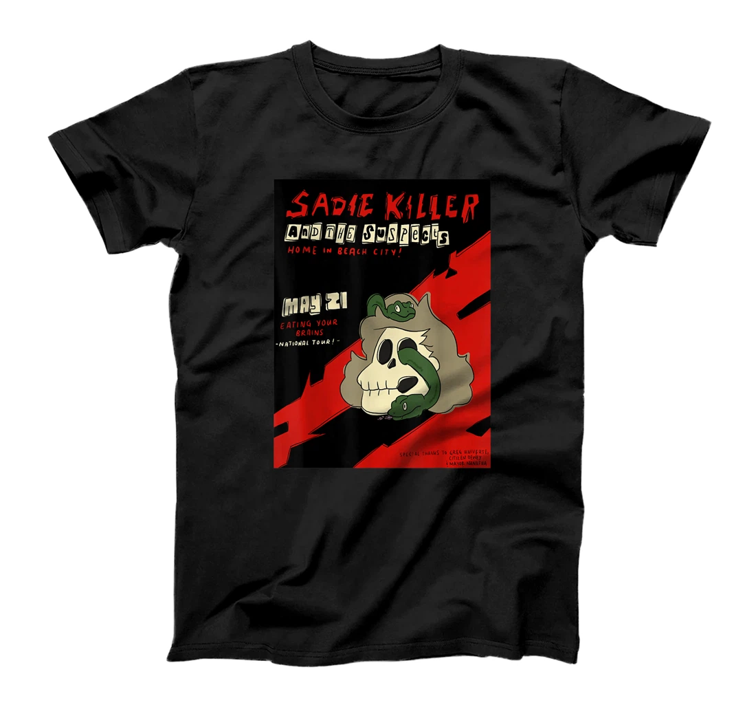 S.a.d.i.e Killer and the S.u.s.p.e.c.t.s Band T-Shirt, Women T-Shirt