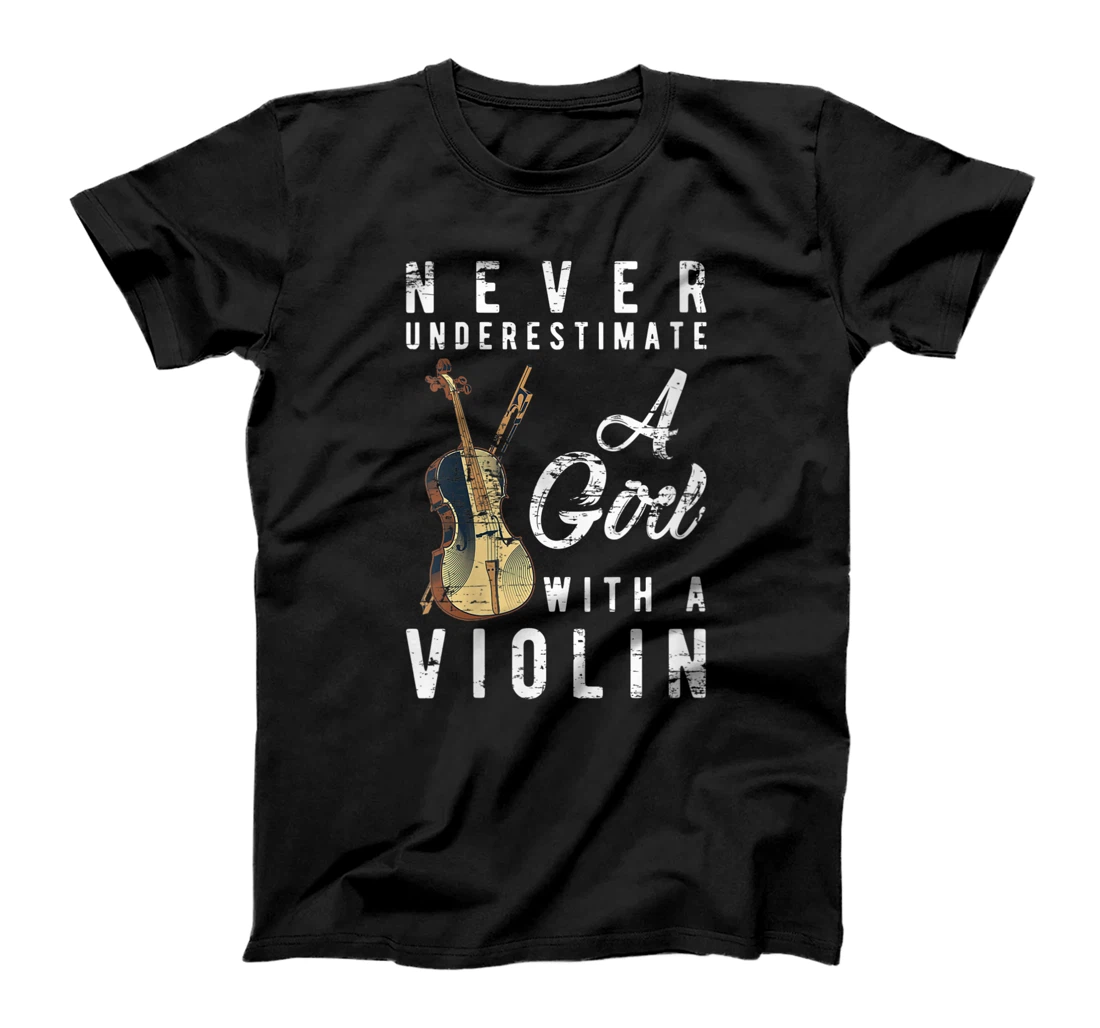 Womens Orchestra Violin Player Girl Women Gift Violin T-Shirt, Women T-Shirt
