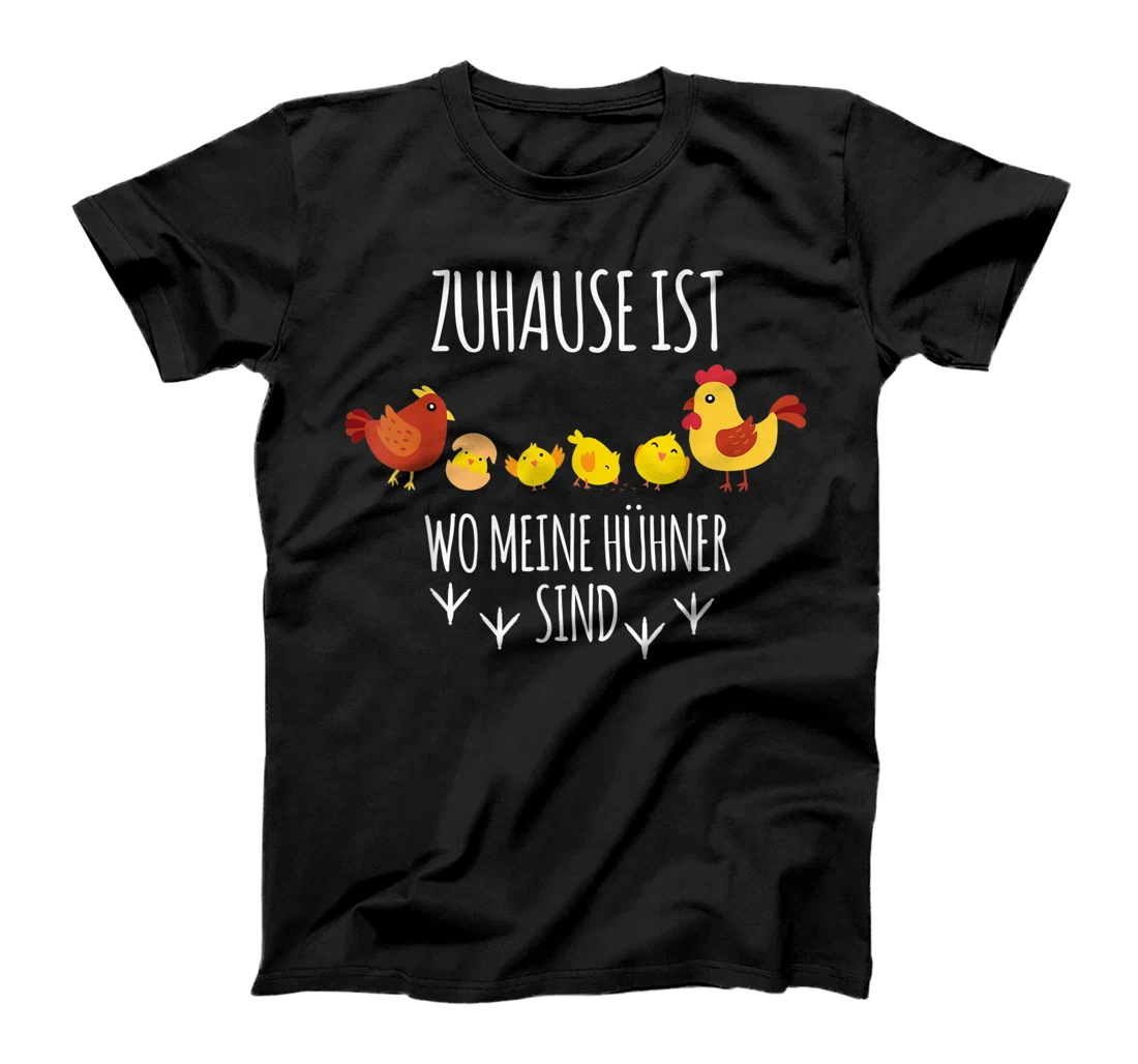 Gulle Evolution Biofarmer home is where my chickens are T-Shirt, Kid T-Shirt and Women T-Shirt