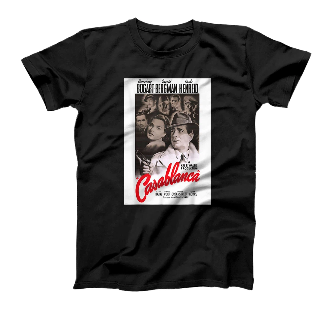 Casablancas Funny Movies For Men Women T-Shirt, Women T-Shirt