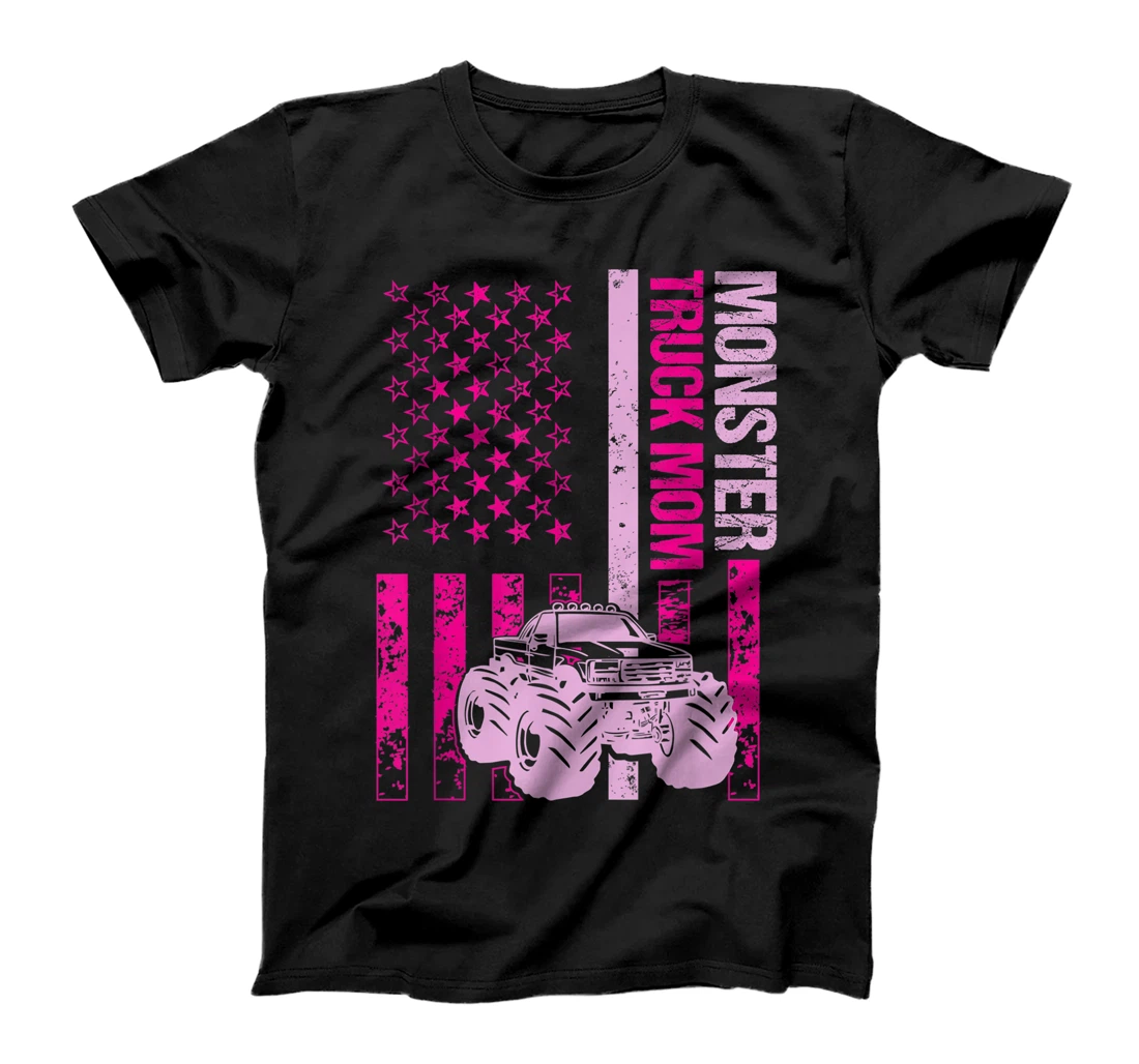 Womens Monster Truck Funny Driver T-Shirt, Women T-Shirt
