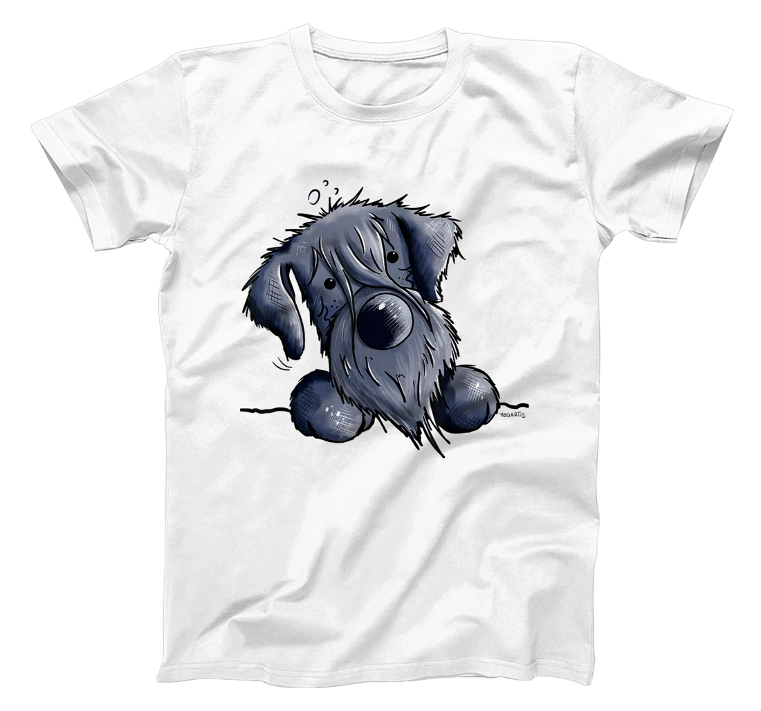 Happy Schnauzer Dog I Gift for Dog Lovers T-Shirt, Kid T-Shirt and Women T-Shirt