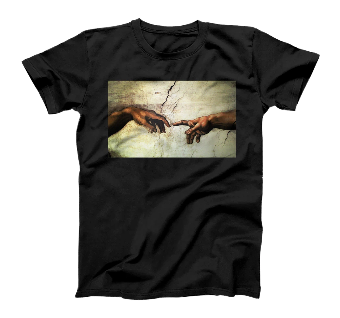 Creation of Adam Creation of Adam by Michelangelo Kunst T-Shirt, Women T-Shirt