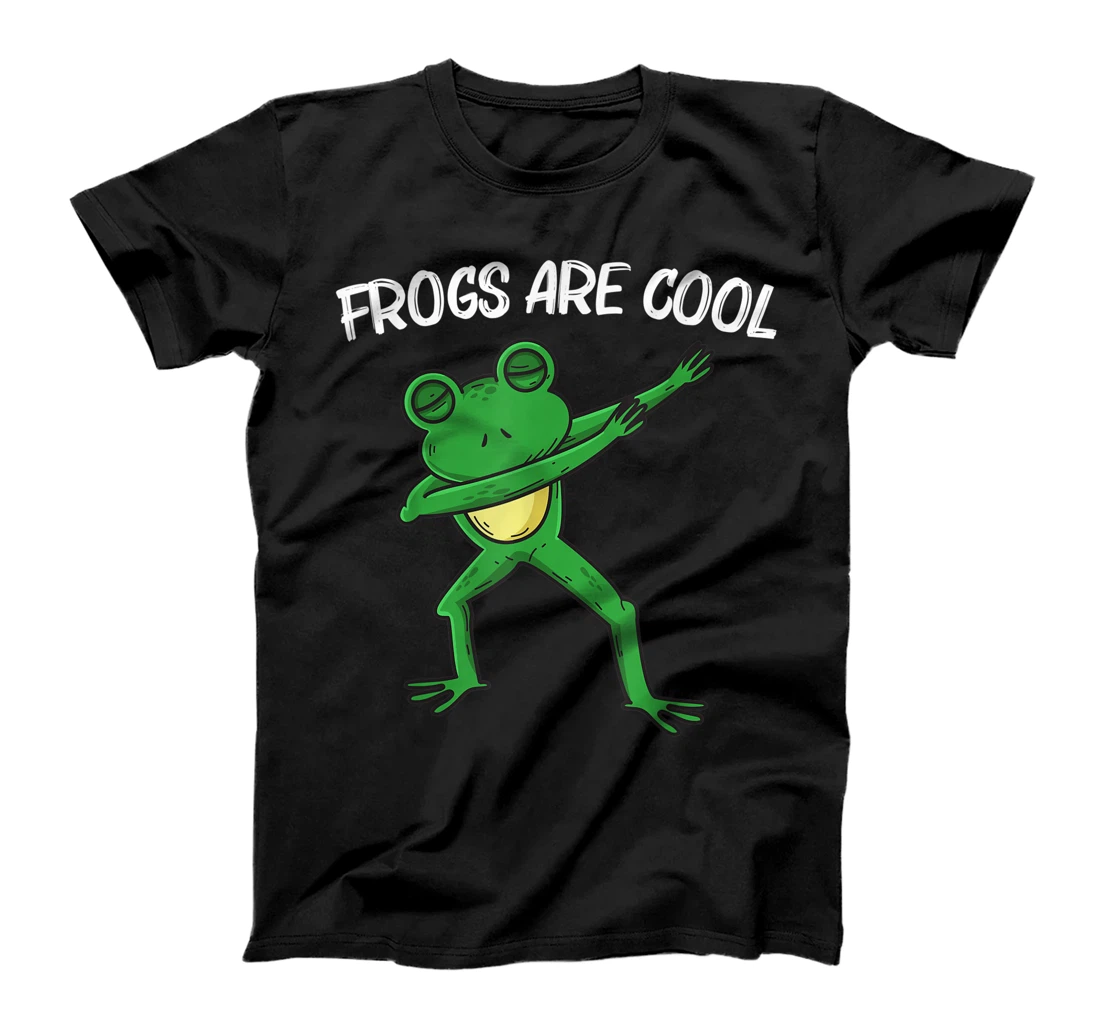 Funny Frog Art For Men Women Dabbing Green Tree Toad Animal T-Shirt, Kid T-Shirt and Women T-Shirt