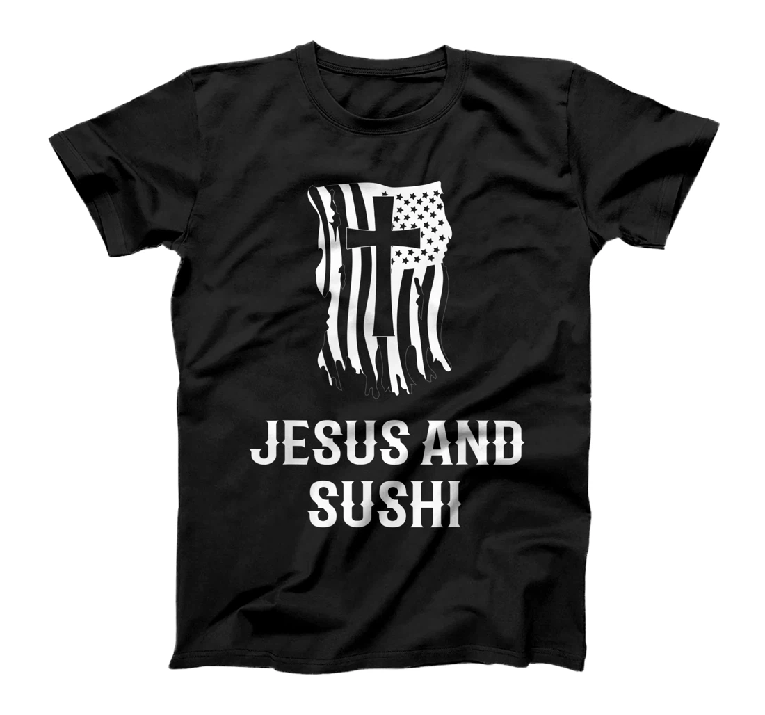 Womens Jesus and Sushi! Christian Sushi Lovers T-Shirt, Women T-Shirt