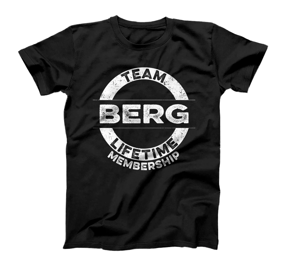 Womens Family Surname Berg Funny Reunion Last Name Tag T-Shirt, Women T-Shirt