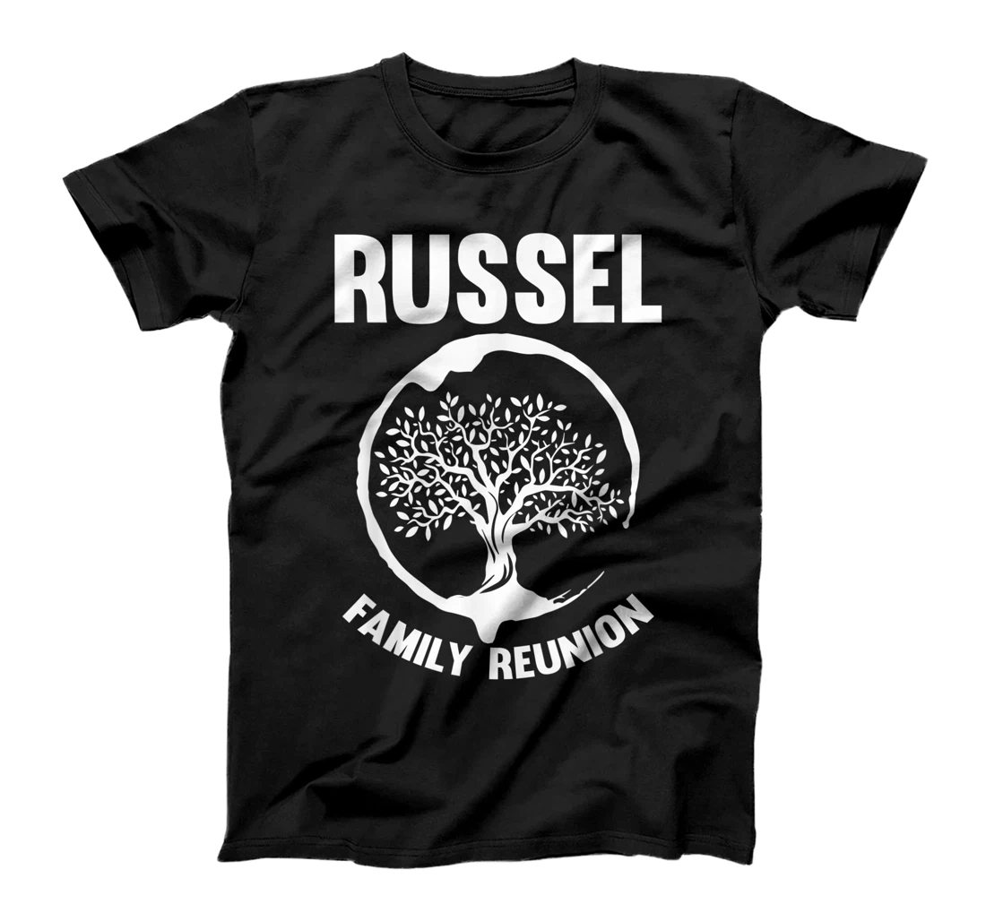 Family Surname Russel Funny Reunion Last Name Tag T-Shirt, Women T-Shirt