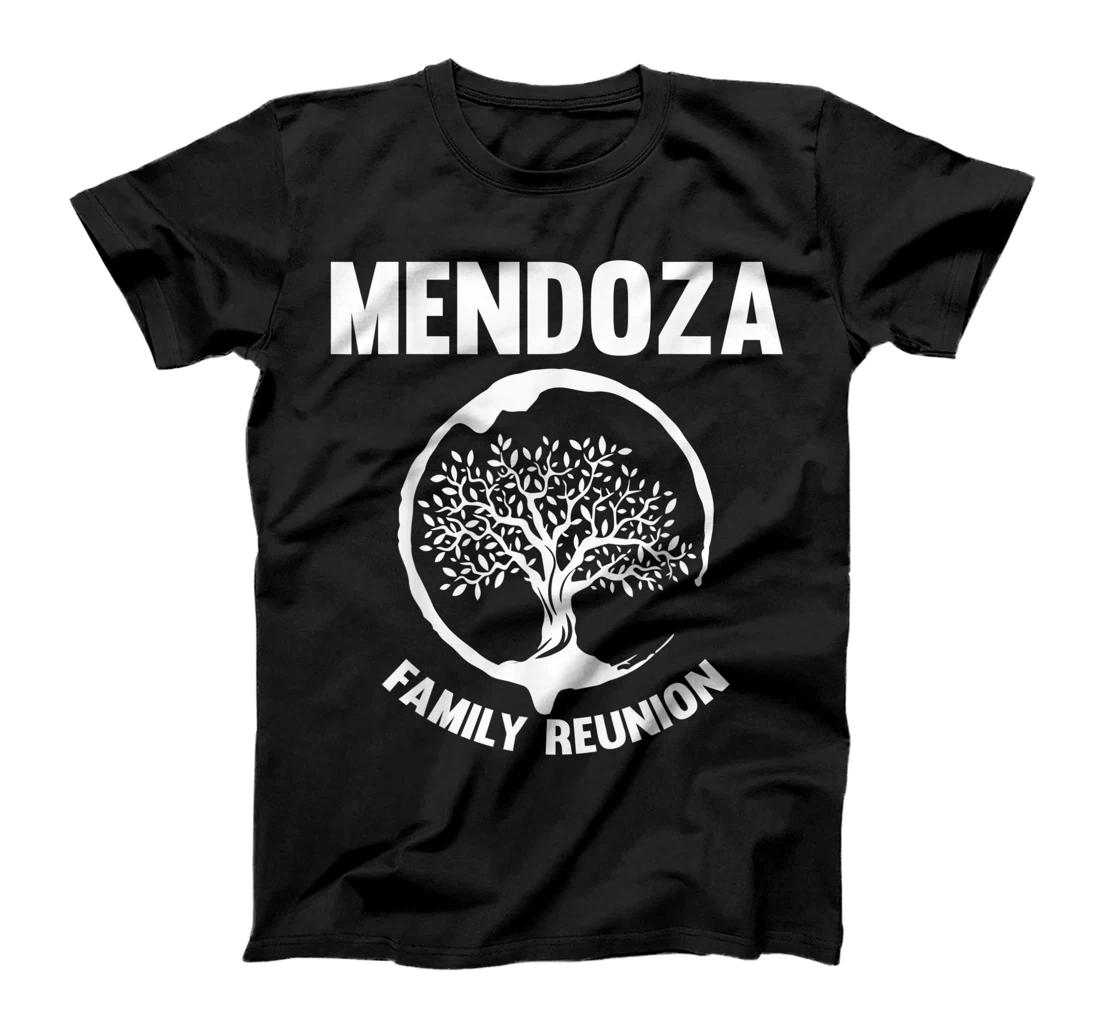 Family Surname Mendoza Funny Reunion Last Name Tag T-Shirt, Women T-Shirt