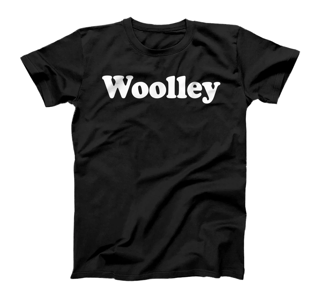 Woolley Name Funny Vintage Retro 70s 80s Funny T-Shirt, Women T-Shirt