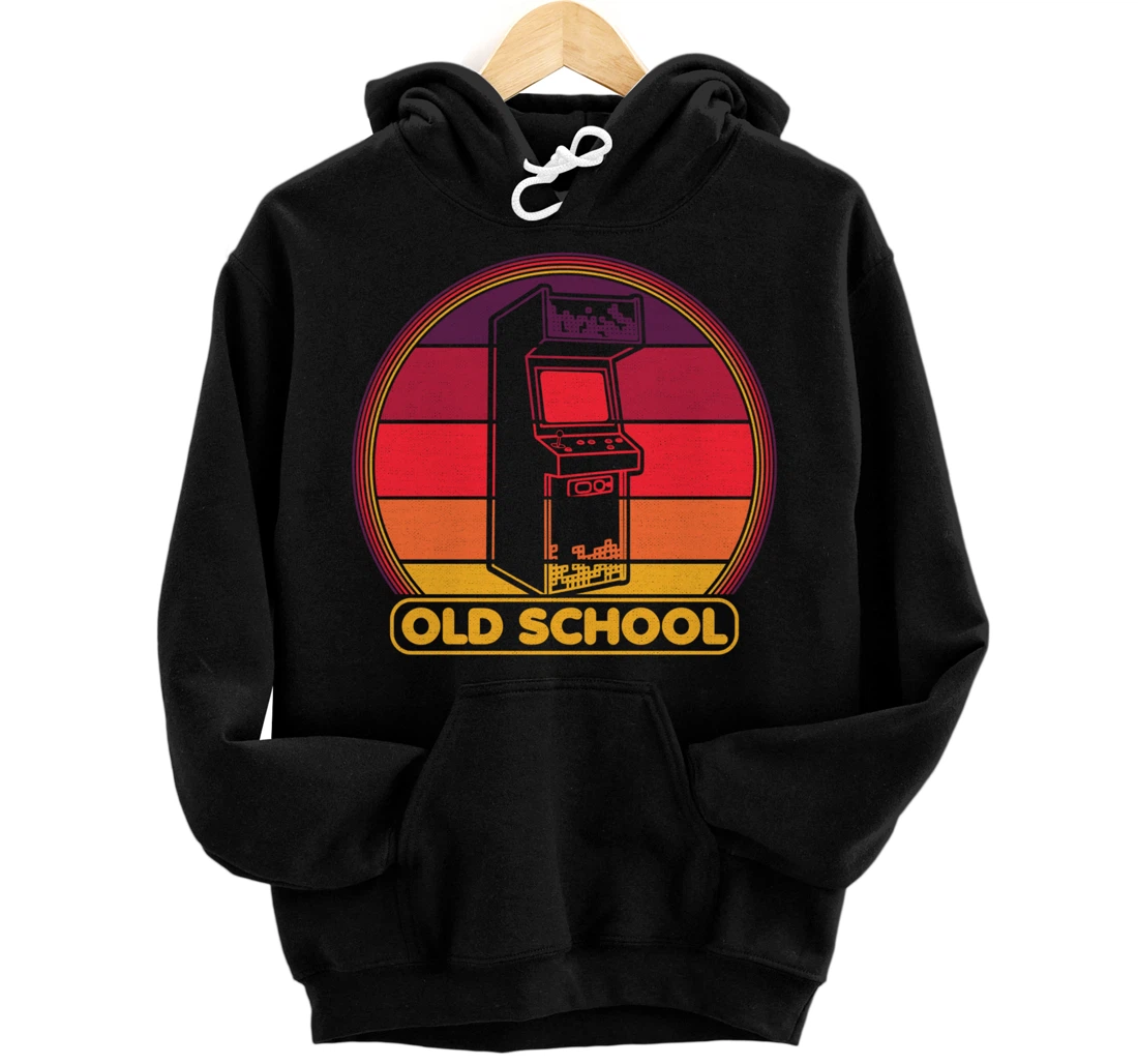 Old school Video Games Vintage Gamer Pullover Hoodie