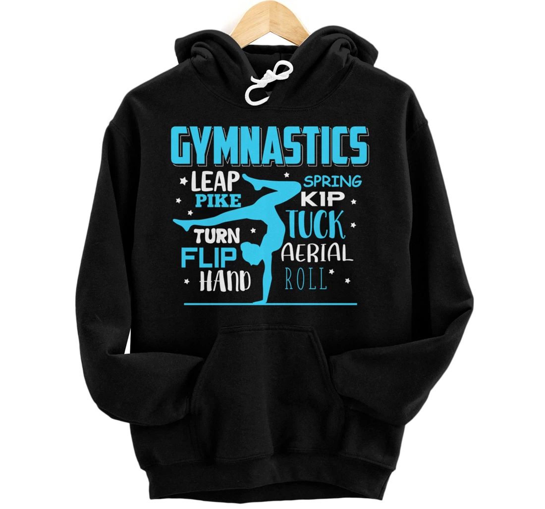 Funny Gynmastic Saying Gymnastic Practice Gymnast Pullover Hoodie