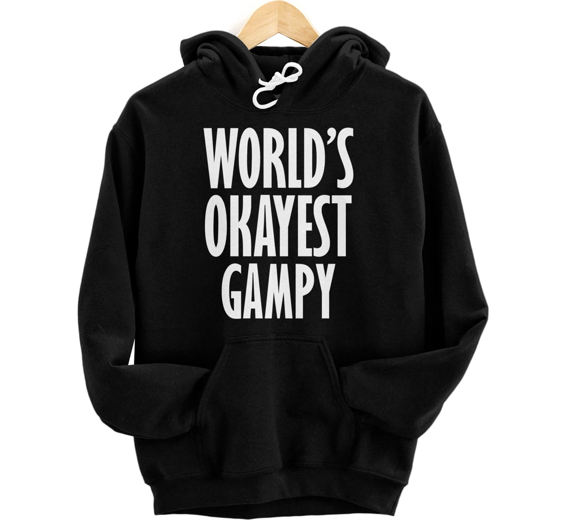 World's Okayest Gampy Pullover Hoodie