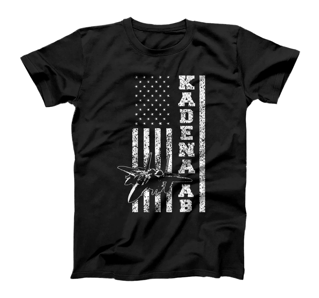 Womens Kadena Air Base USAF Okinawa Japan Patriotic US Flag F-15 T-Shirt, Kid T-Shirt and Women T-Shirt