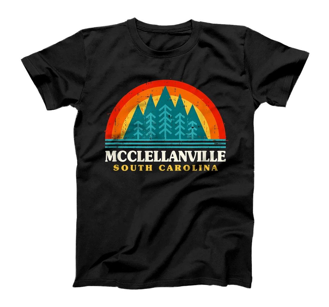 Evergreen Sunset McClellanville Forest South Carolina Woods T-Shirt, Women T-Shirt