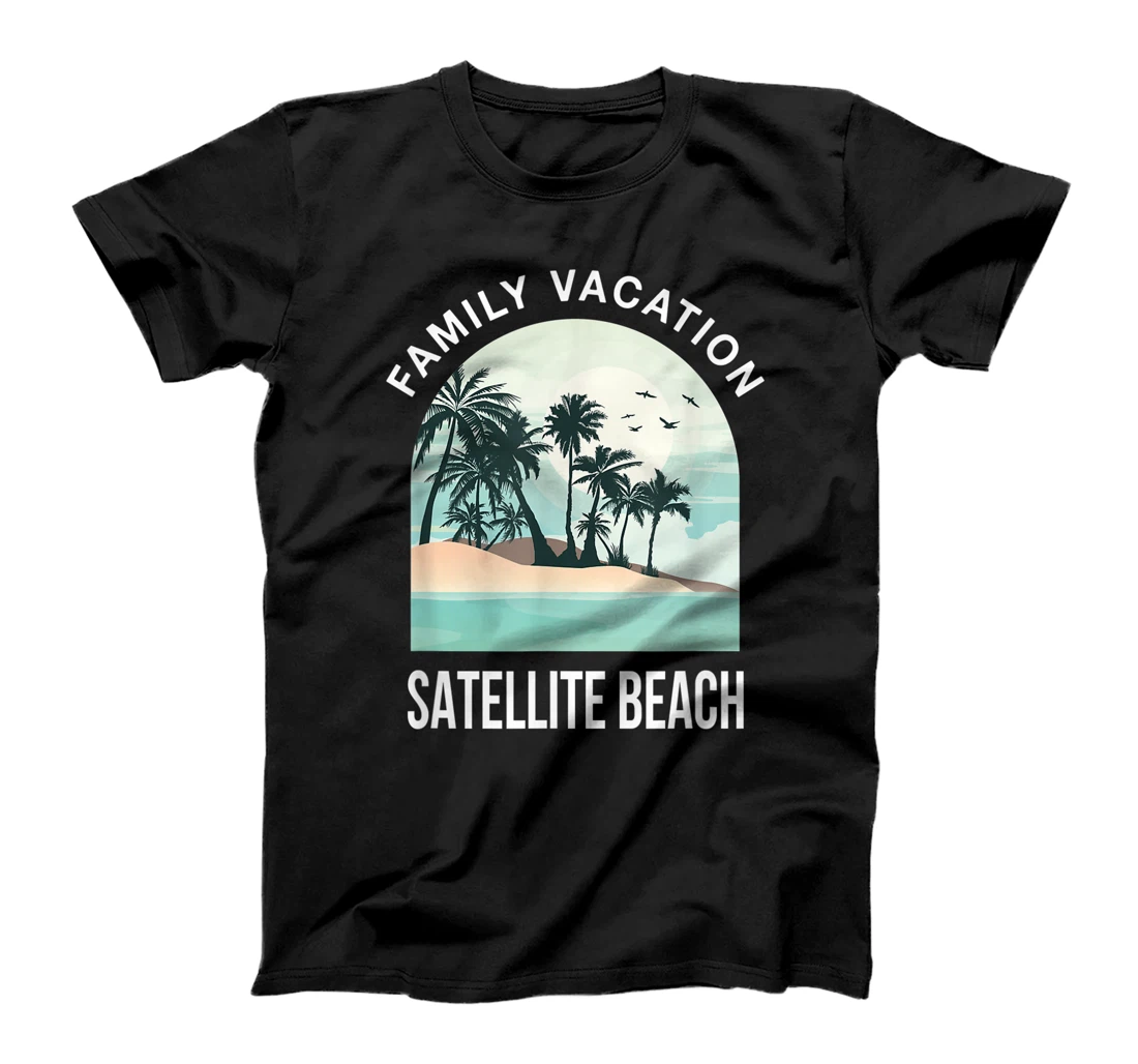 Family Vacation 2021 Satellite Beach Summer Florida Tropical T-Shirt, Women T-Shirt