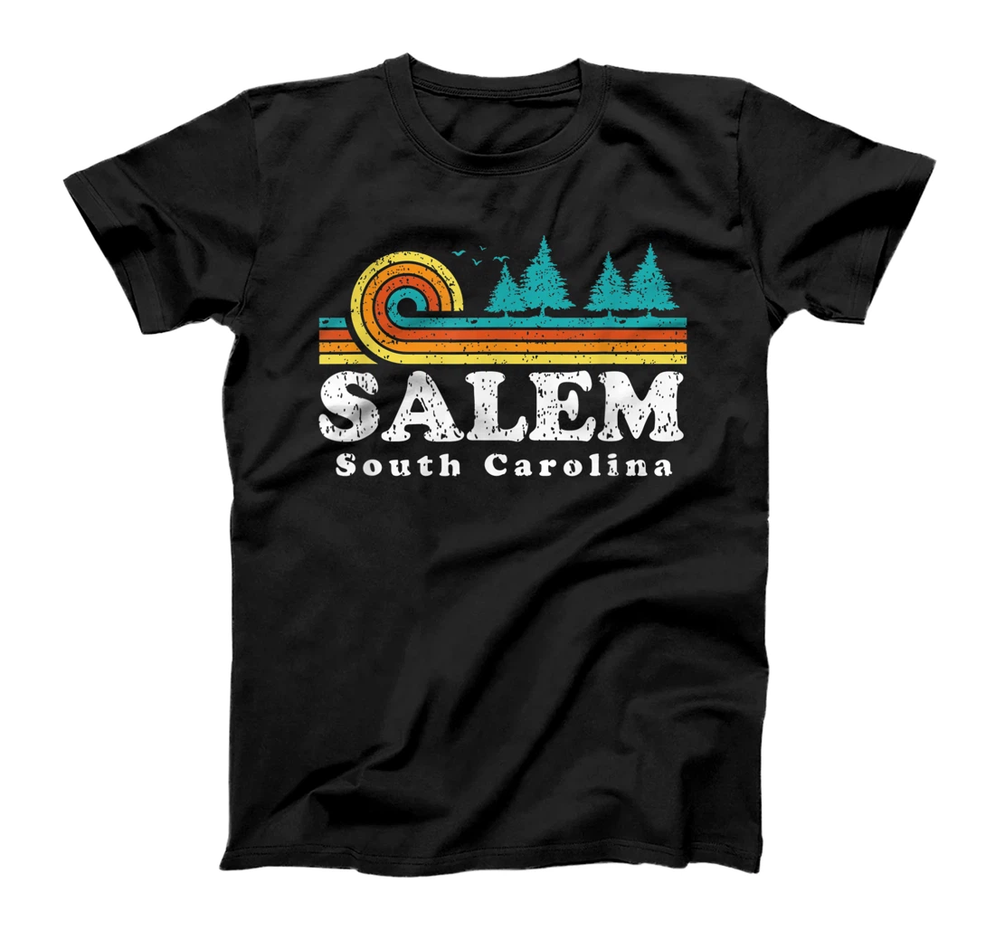 Evergreen Sunset Salem Forest South Carolina Woods T-Shirt, Women T-Shirt