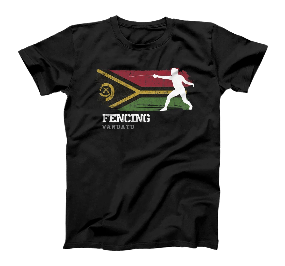 Womens Vanuatu Fencing Fencer Epee Sword Fencing T-Shirt, Women T-Shirt