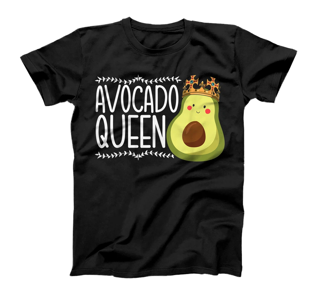 Avocado Queen Proud Vegan Vegetarian Guac Guacamole T-Shirt, Kid T-Shirt and Women T-Shirt