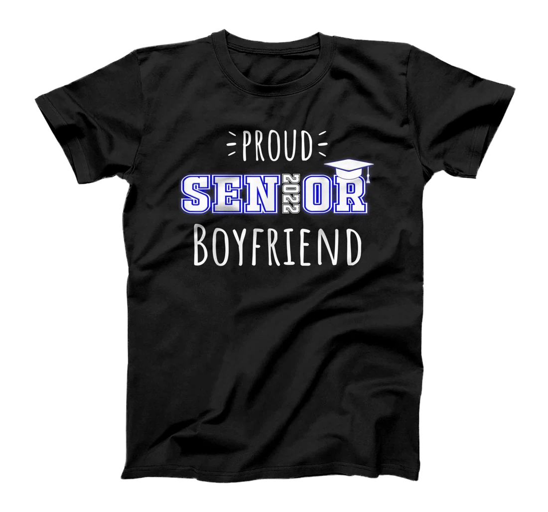 Womens Proud Senior 2022 Boyfriend Shirt | Senior 2022 Boyfriend T-Shirt, Kid T-Shirt and Women T-Shirt