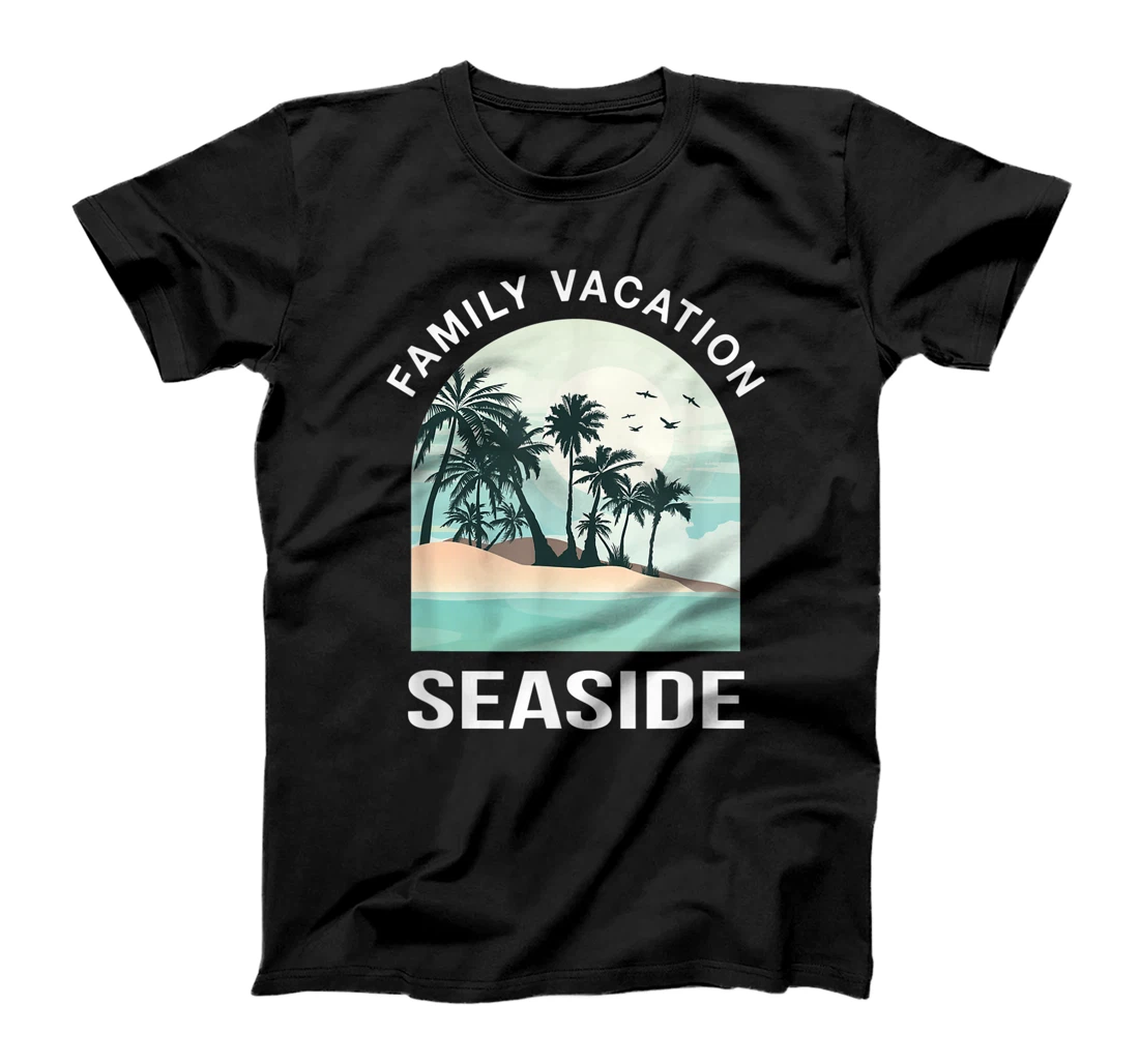 Family Vacation 2021 Seaside Summer Oregon Tropical T-Shirt, Women T-Shirt