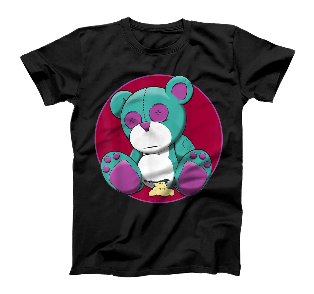 Stitched Teddy Bear T-Shirt, Kid T-Shirt and Women T-Shirt