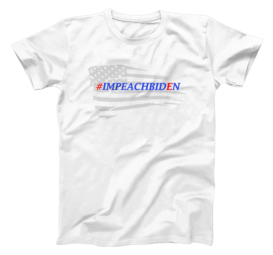 Personalized Womens Impeach Biden Hashtag T-Shirt, Women T-Shirt