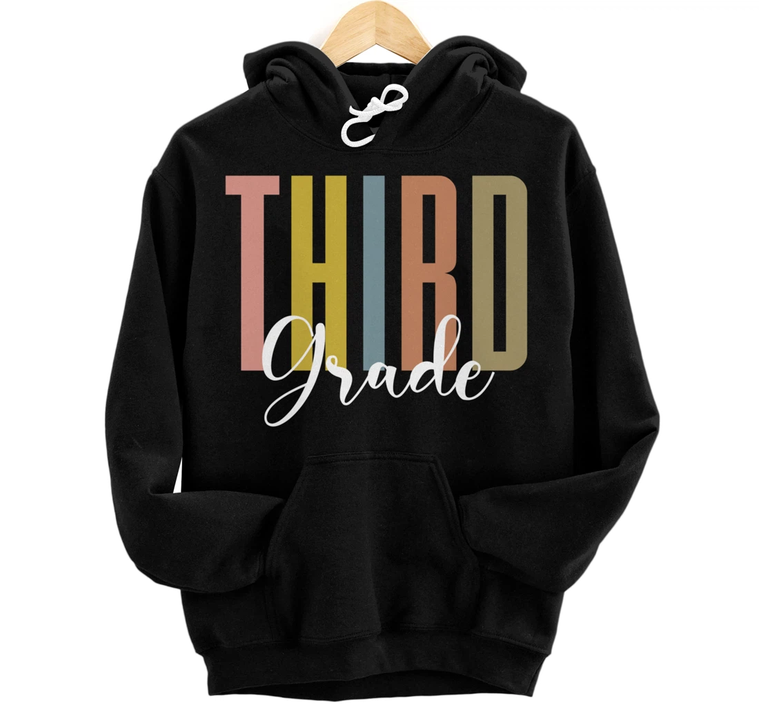 3rd Grade Third Grade Funny Student Teachers 2021 2022 Gift Pullover Hoodie