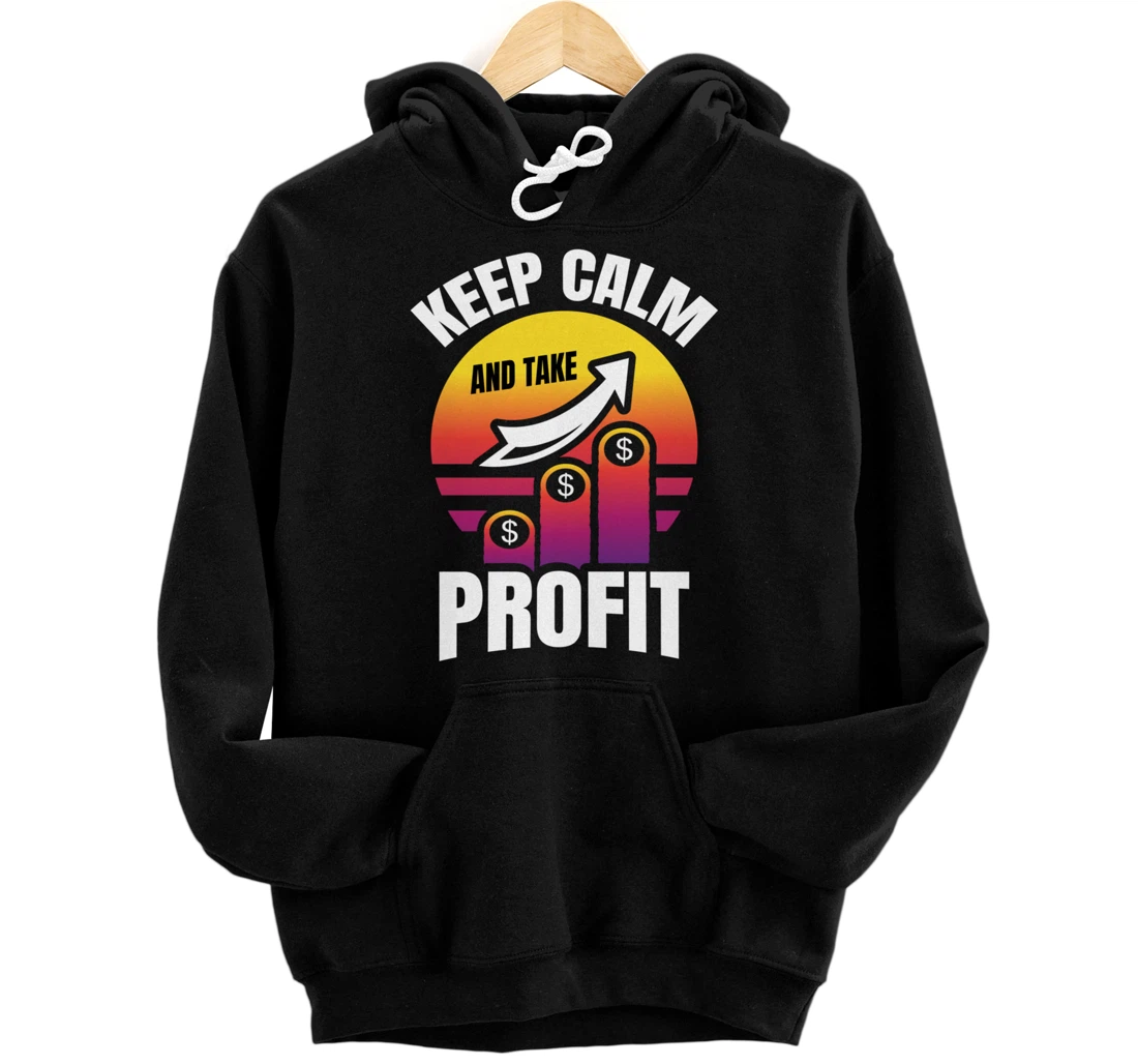 Take Profit For A Stock Investor Capitalism Pullover Hoodie