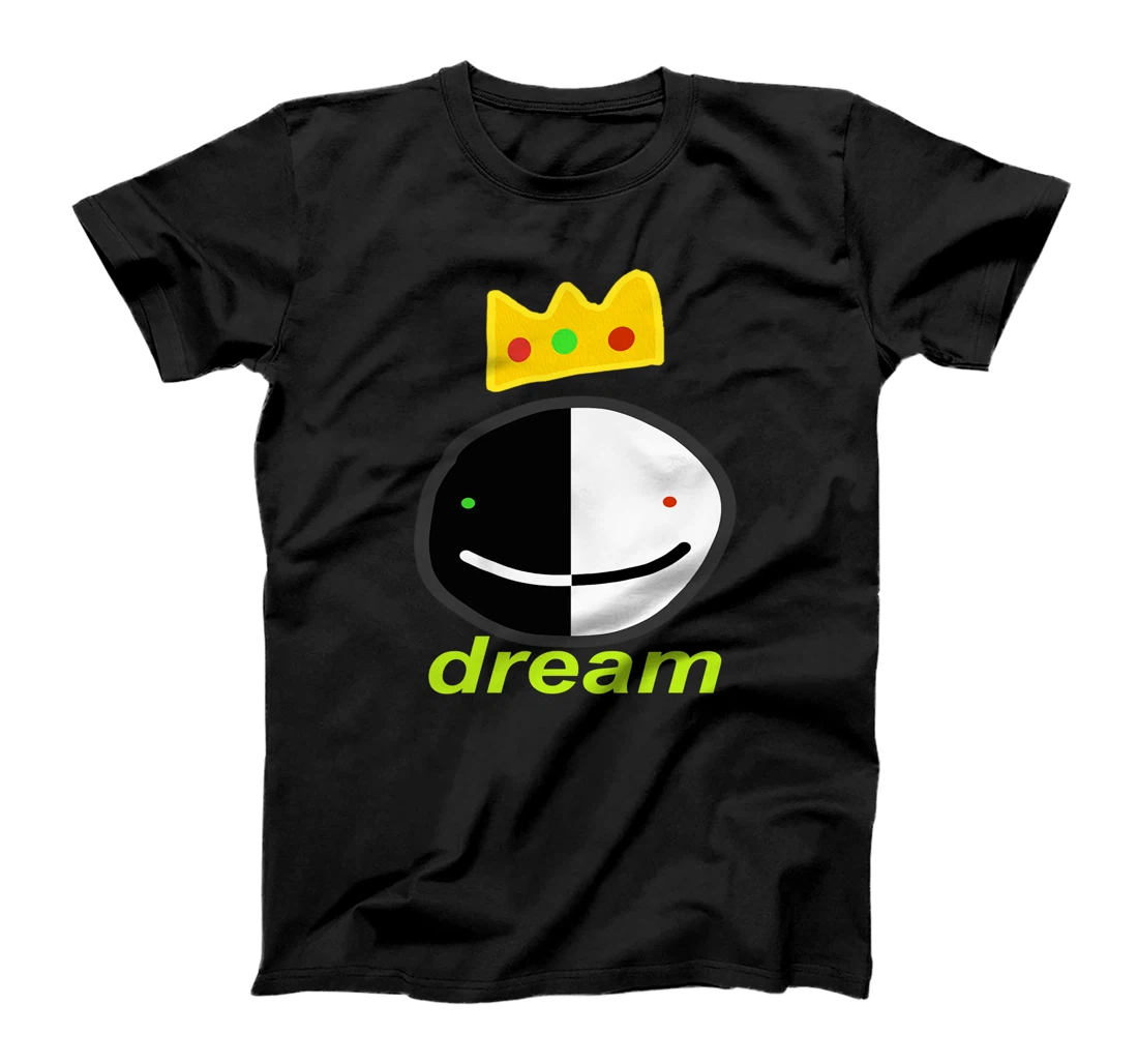 Personalized Crown Dream Smile - Dream Merch Cosplay Dream smp Team T-Shirt, Kid T-Shirt