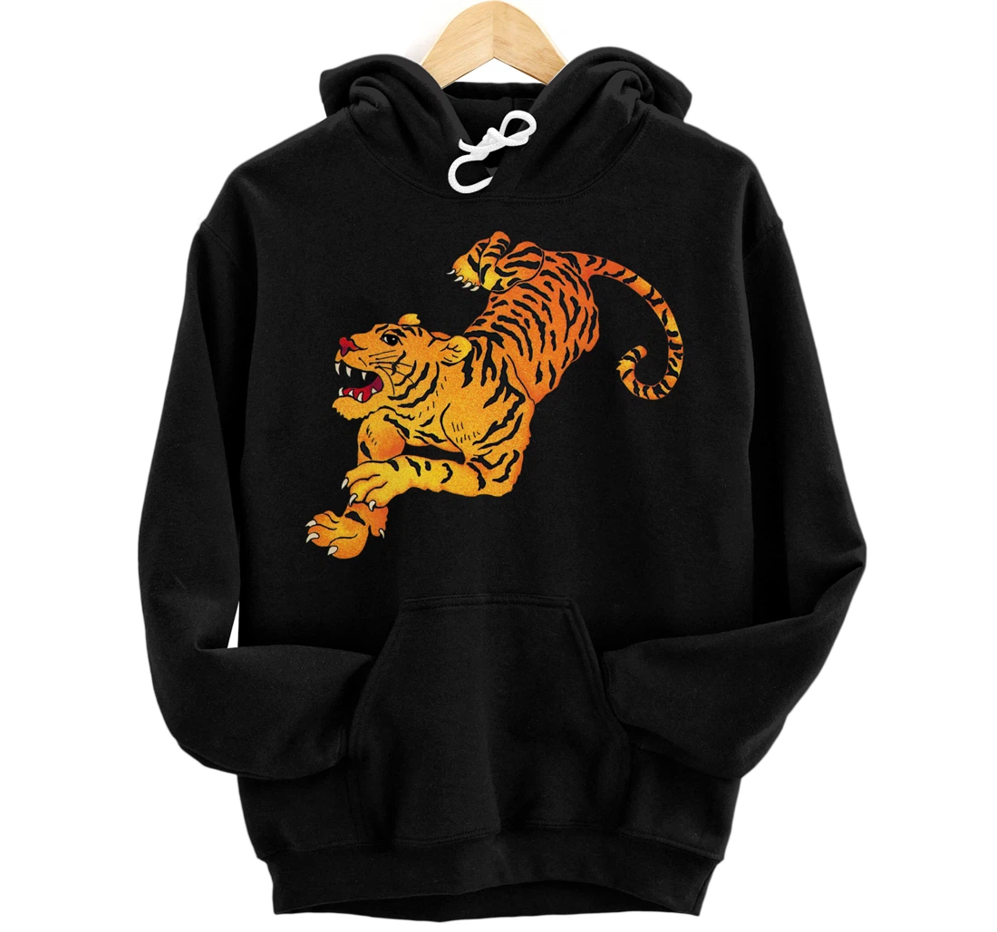 Personalized Happy New Year 2022 Year Of The Tiger Chinese Zodiac Pullover Hoodie