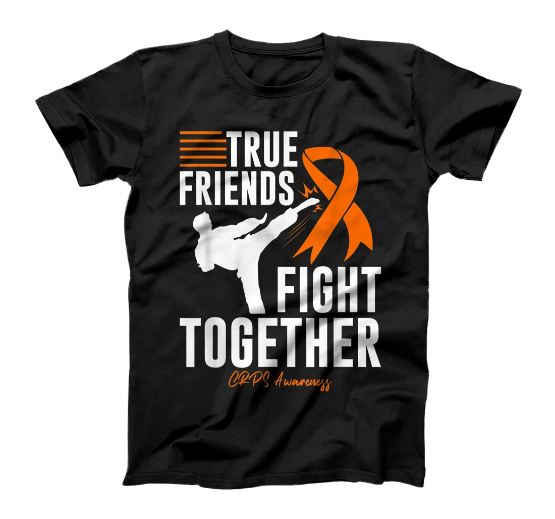Personalized Womens CRPS Awareness Friend Support Martial Arts T-Shirt, Women T-Shirt