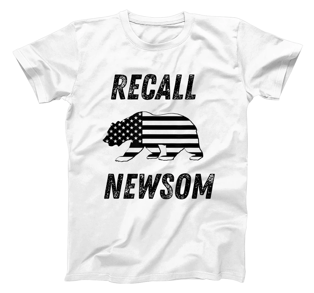 Personalized Womens Recall Gavin Newsom Recall Governor Newsom Bear Design USA T-Shirt, Women T-Shirt