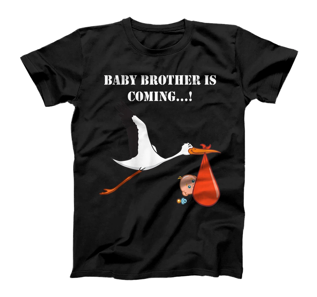 Personalized Womens Baby Brother Is Coming Announcement Pregnancy T-Shirt, Kid T-Shirt and Women T-Shirt T-Shirt, Kid T-Shirt and Women T-Shirt
