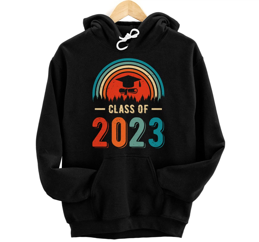Personalized Class Of 2023 Senior Graduation 2022 Teacher & Student Gifts Pullover Hoodie