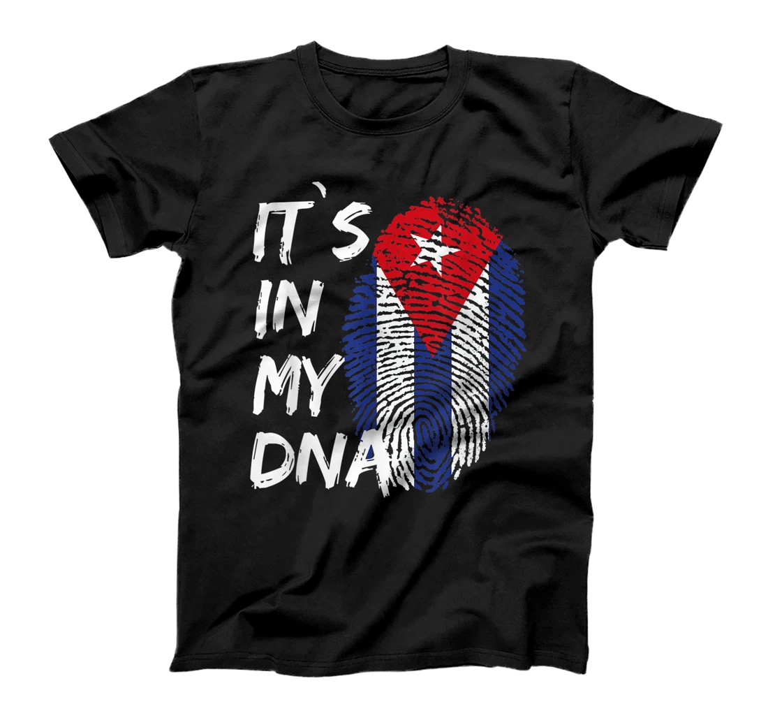 Personalized It's In My DNA Cuba Flag Cuba Tshirts For Women Cuban Flag T-Shirt, Kid T-Shirt and Women T-Shirt