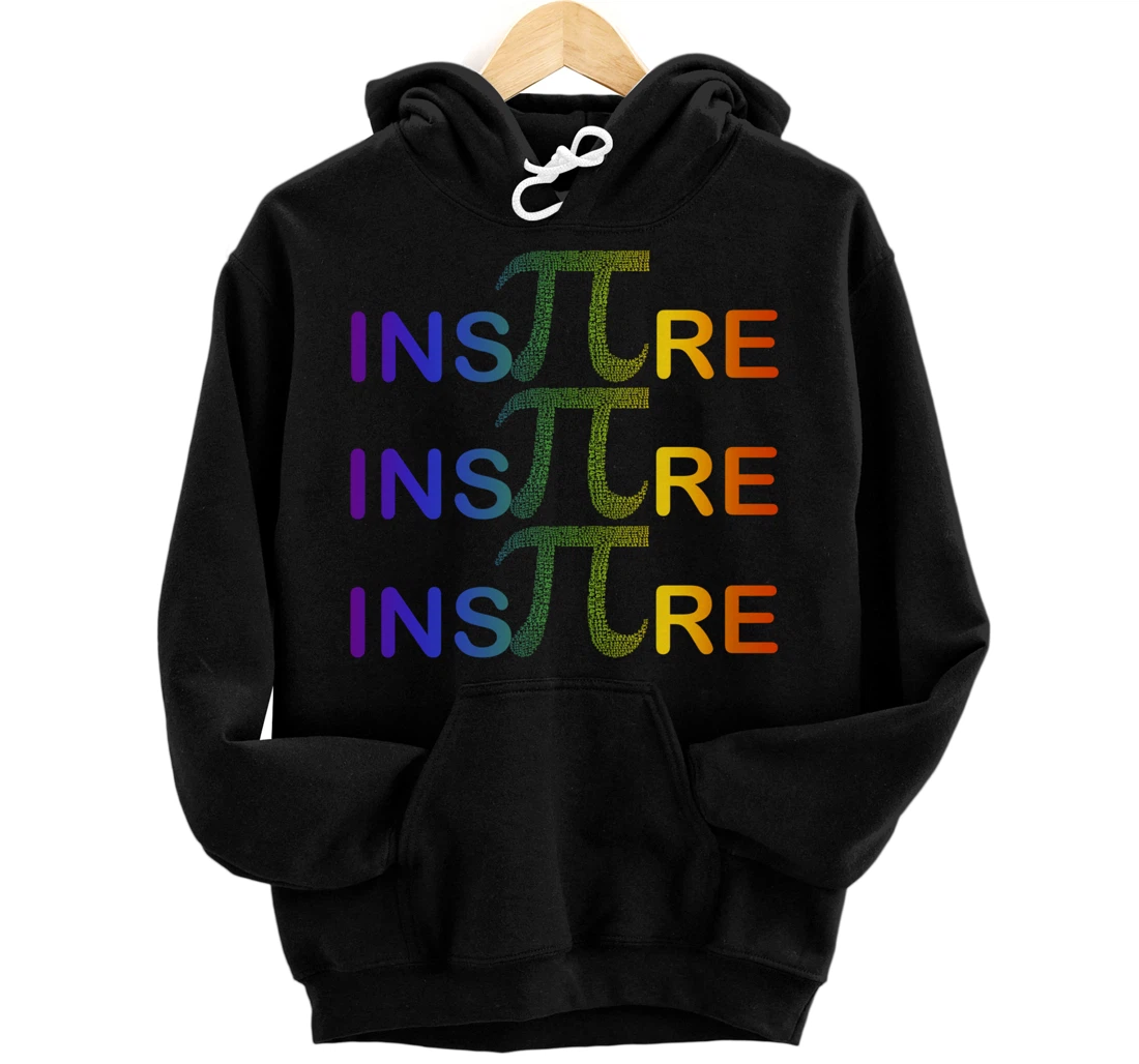 Personalized Pi National Day Inspire Pi 3.14 Math Teacher Math Lovers Pullover Hoodie