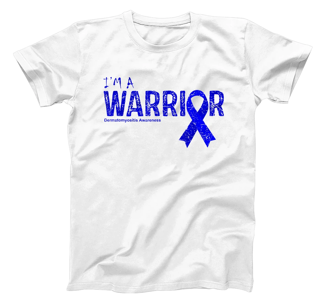 Personalized Womens Dermatomyositis Awareness Warrior T-Shirt, Kid T-Shirt and Women T-Shirt