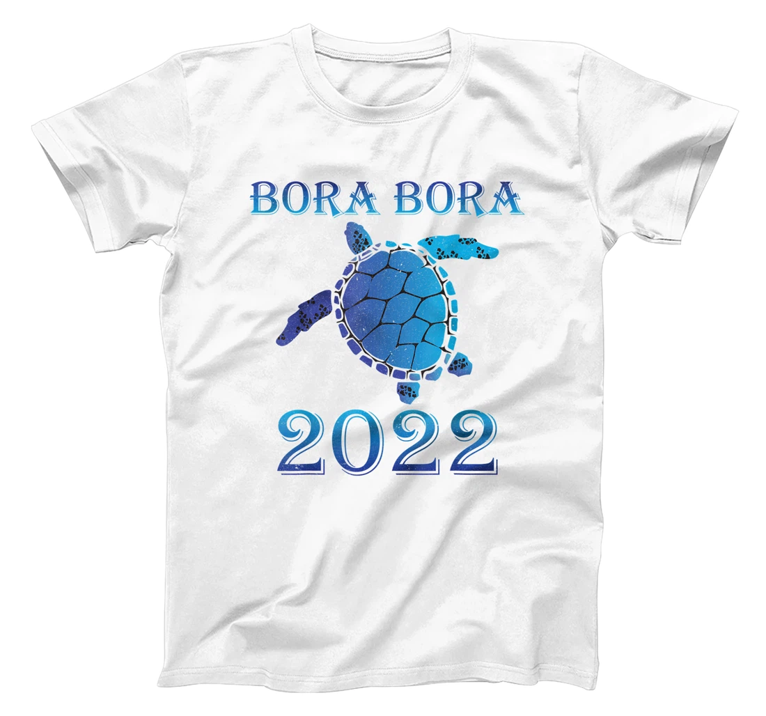 Personalized Womens Bora Bora Spring Break 2022 Sea Turtle Family Vacation T-Shirt, Kid T-Shirt and Women T-Shirt