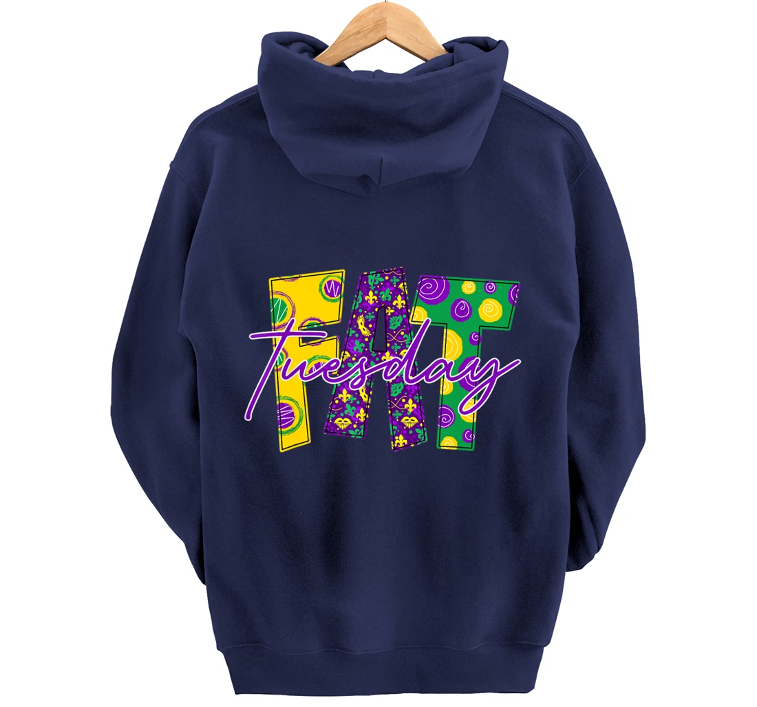 Beads Mardi Gras Party Fat Tuesday Hoodie Pullover Party Gras! 