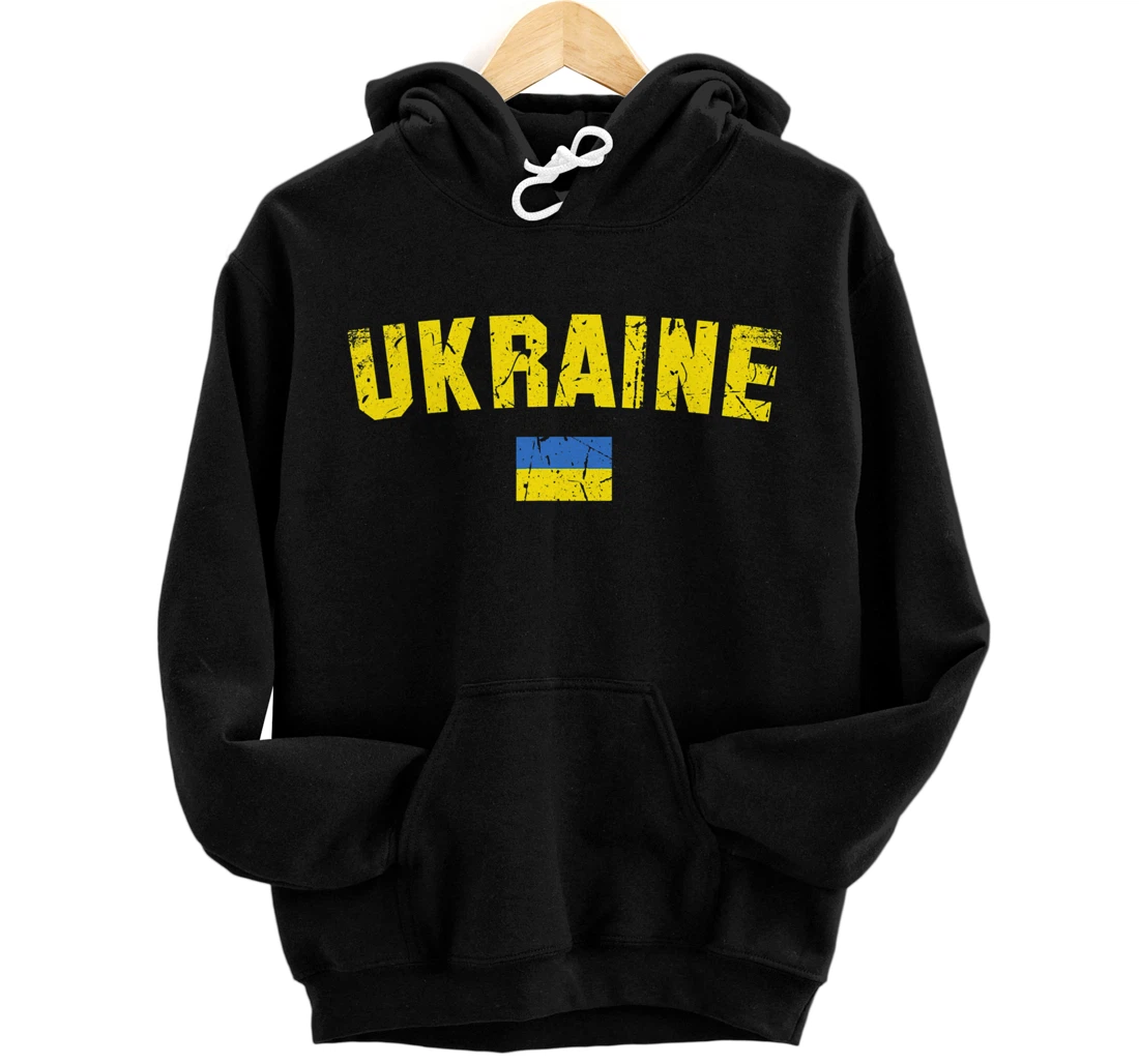 Personalized Ukraine Family Store Pullover Hoodie