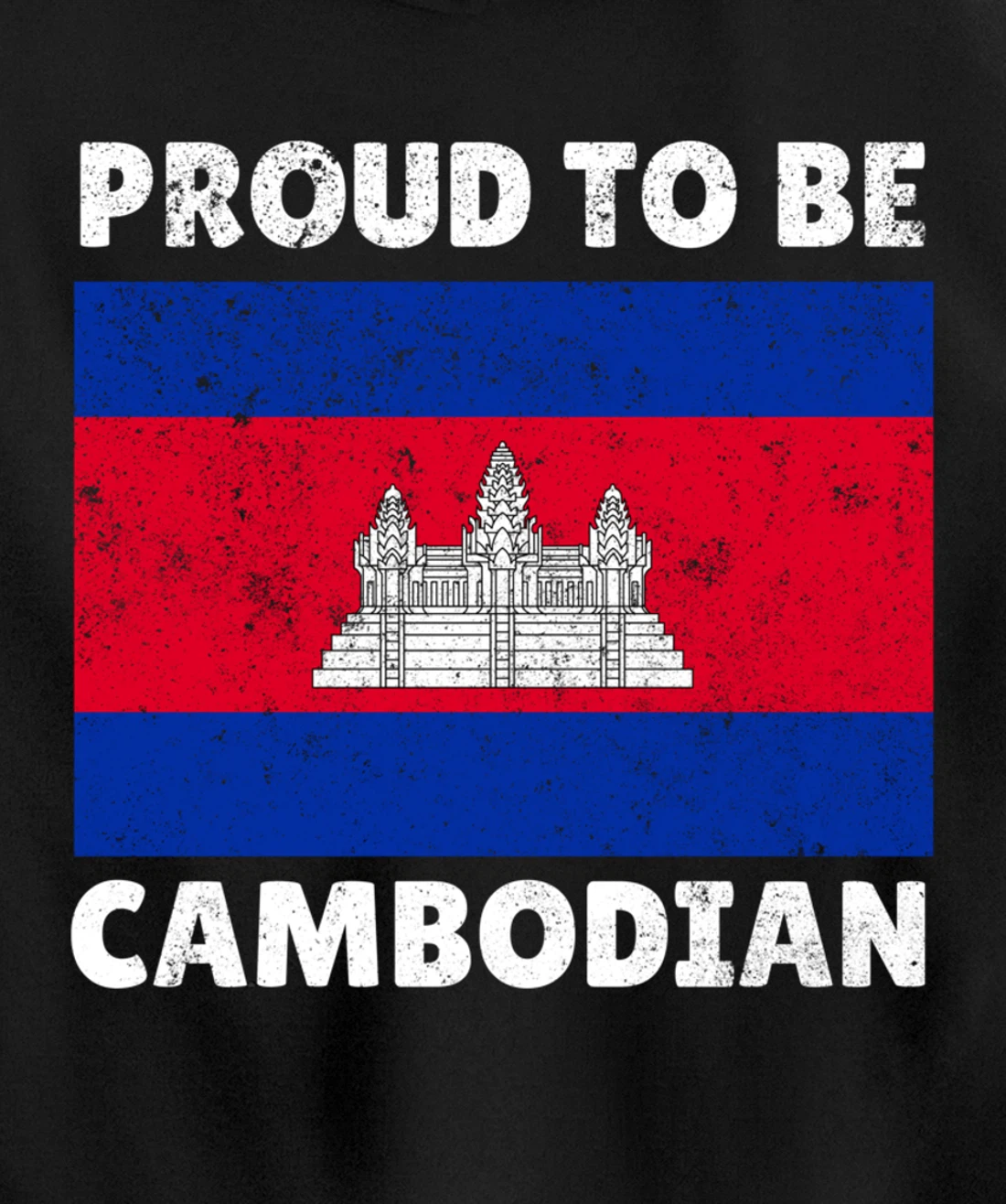 Personalized Cambodia Cambodian Proud To Be Khmer Flag Day Temple ...