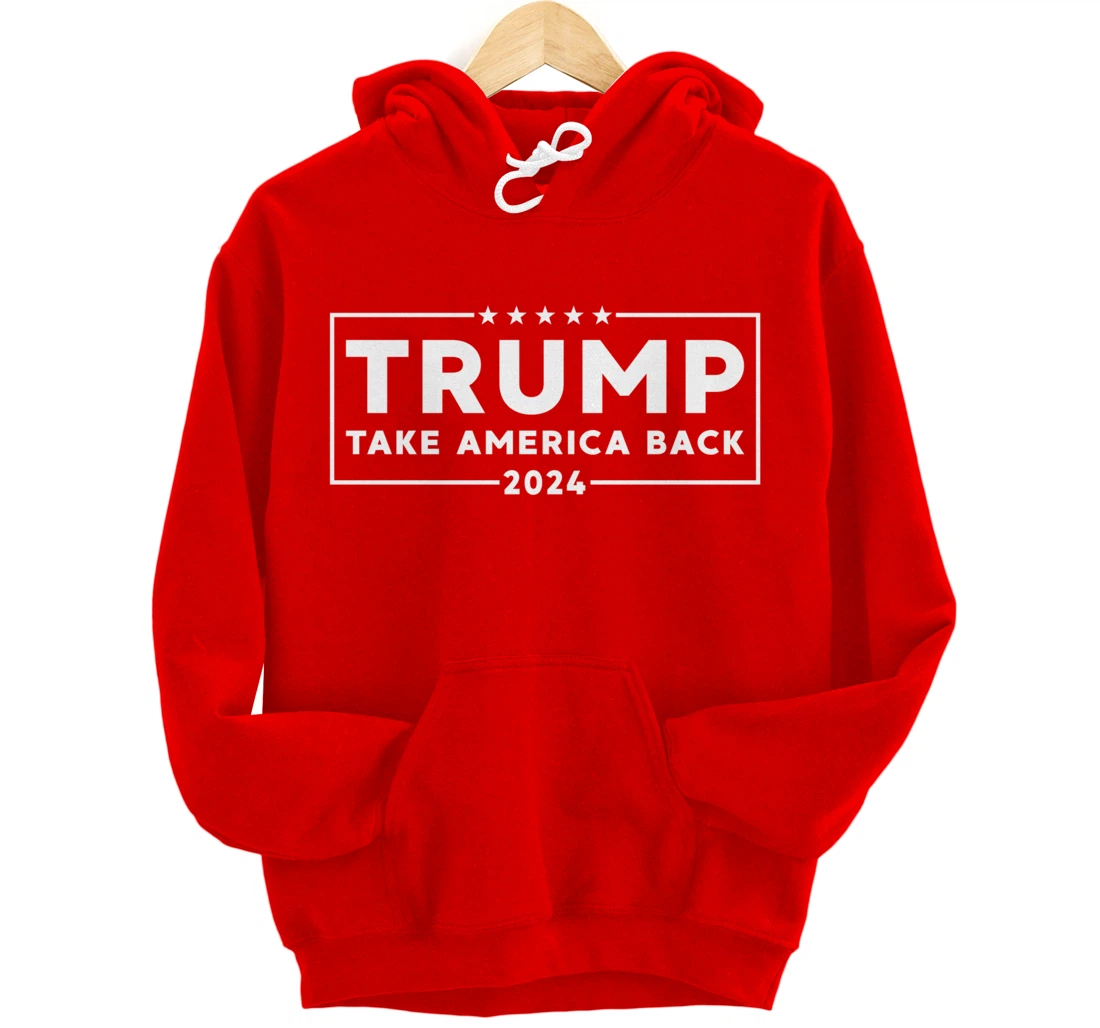 Personalized Trump 2024 Shirt Trump Take America Back 2024 Pullover