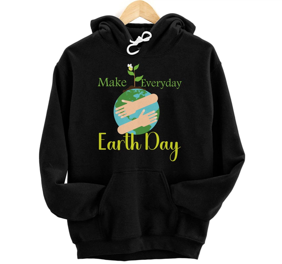 Personalized make everyday earth day 2022 happy mother earth day planet Pullover Hoodie