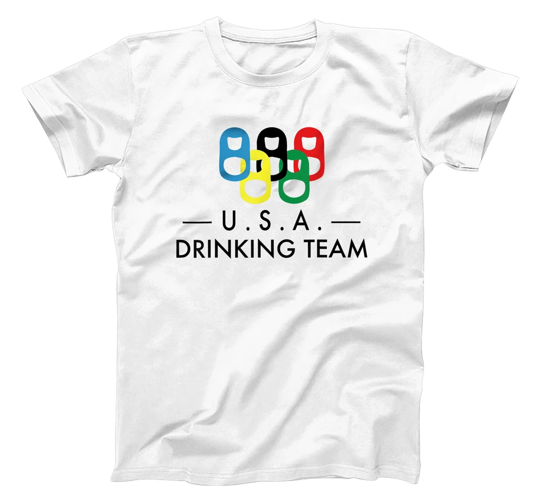 Personalized USA Drinking Team Shirt Independence Day 4th of July T-Shirt, Women T-Shirt