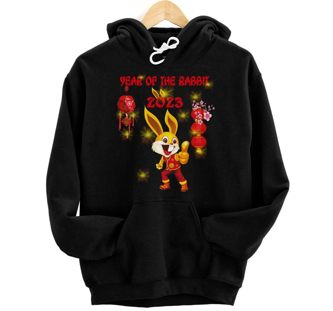 Personalized Happy Chinese New Rabbit Year 2023, Year Of The Rabbit.. Pullover Hoodie