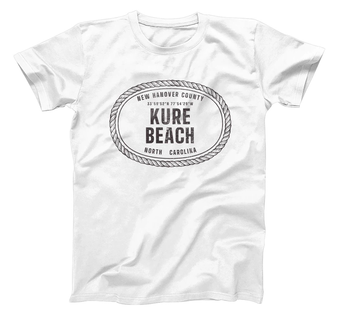 Personalized Womens Kure Beach, NC New Hanover County Summertime Beach T-Shirt, Women T-Shirt