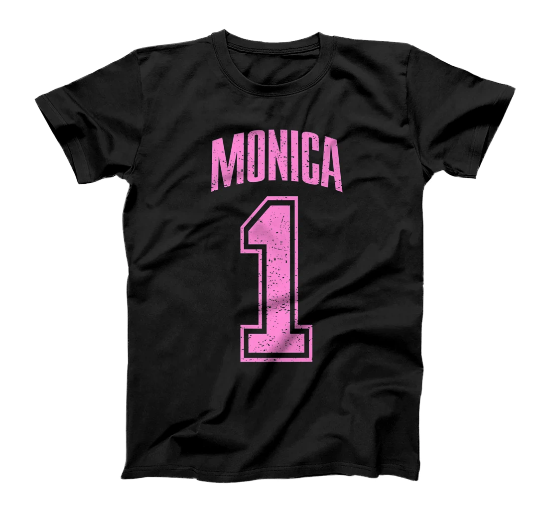 Personalized Womens Monica Supporter Number 1 Biggest Fan T-Shirt, Kid T-Shirt and Women T-Shirt