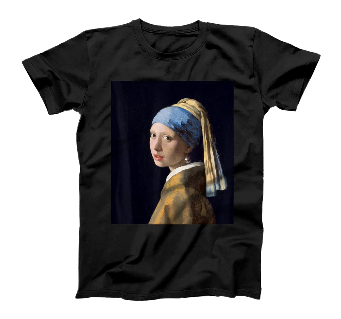 Girl with a Pearl Earring - Johannes Vermeer T-Shirt, Women T-Shirt