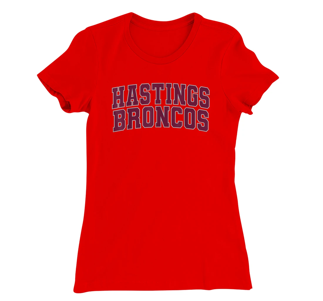 : Hastings College Broncos 01 T-Shirt : Clothing, Shoes & Jewelry