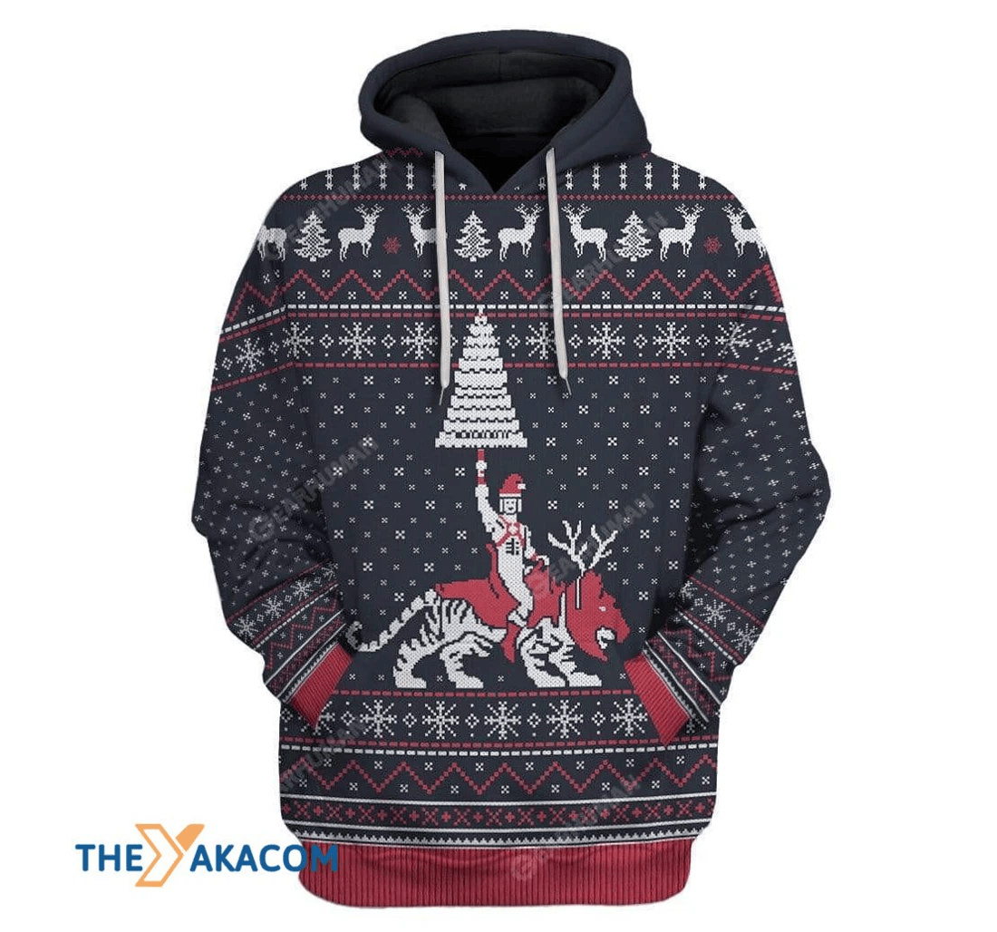 Personalized Ugly The Custom Coat - 3D Printed Pullover Hoodie